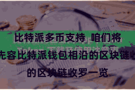 比特派多币支持 咱们将为巨匠先容比特派钱包相沿的区块链收罗一览