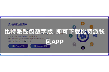 比特派钱包数字版  即可下载比特派钱包APP