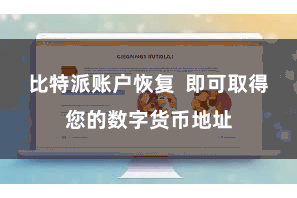 比特派账户恢复  即可取得您的数字货币地址
