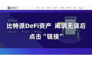 比特派DeFi资产  阐明无误后点击“链接”