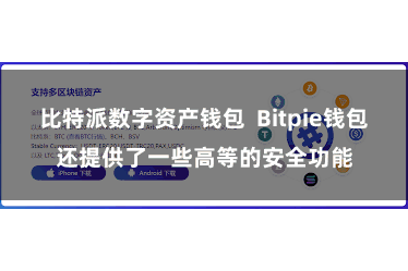 比特派数字资产钱包  Bitpie钱包还提供了一些高等的安全功能